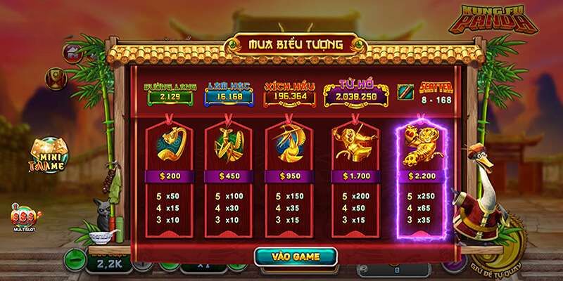 Nắm vững thuật ngữ trong game KungFu Panda