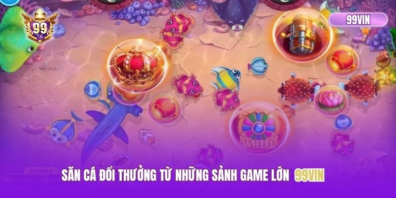 Săn cá đổi thưởng từ những sảnh game lớn